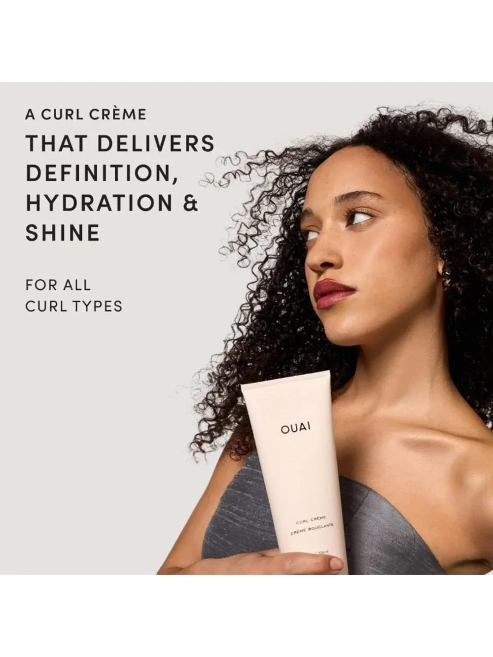 Hydrating Curl Defining Cream - 8 Oz Moisturizing Styling Cream for Curly Hair